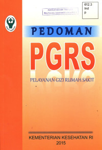 Image of Pedoman PGRS Pelayanan Gizi Rumah Sakit